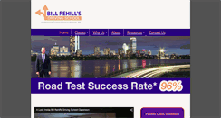 Desktop Screenshot of billrehilldrivingschool.com